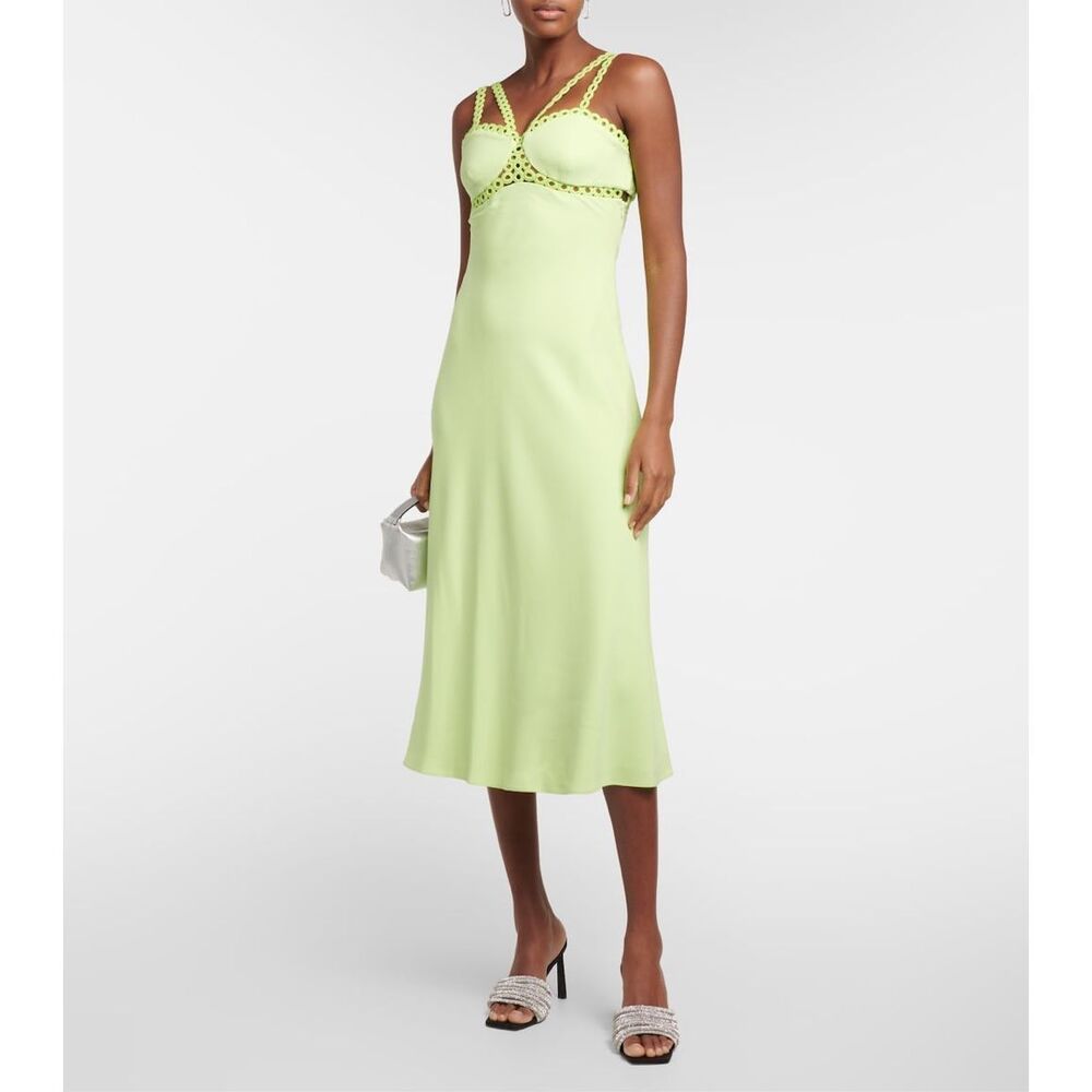 SIMKHAI Sevilla cady midi dress